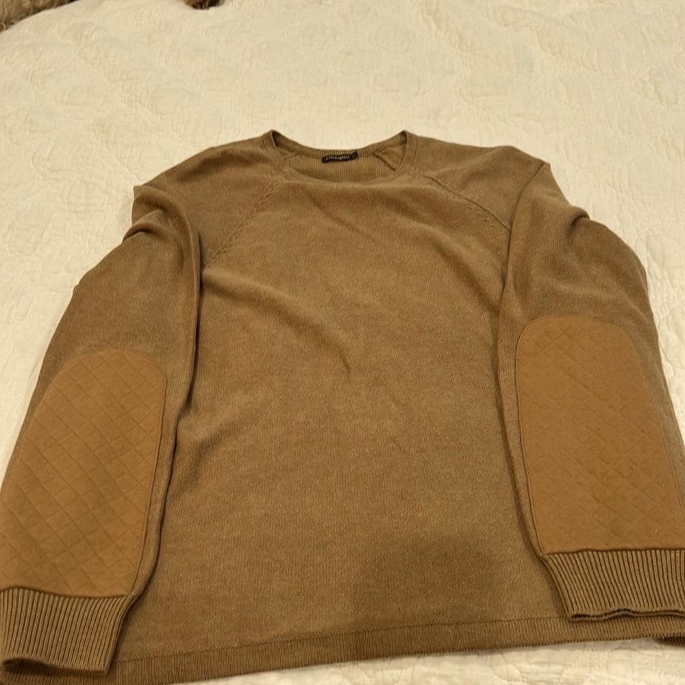 J McLaughlin women’s dark tan sweater size L